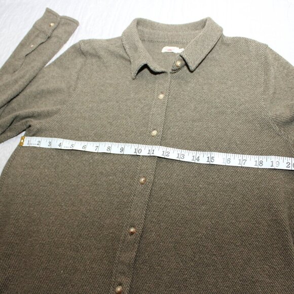 Faherty Olive Long Sleeve Dress - Picture 8 of 10